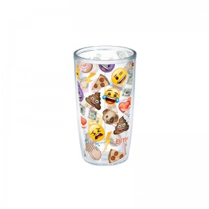 Tervis Tumbler Emoji™ All Over Collage 16 oz. Plastic Every Day Glass TTT23160